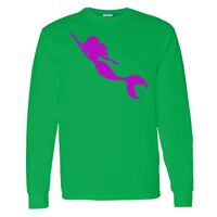 Heavy Cotton 100% Cotton Long Sleeve T Shirt Thumbnail