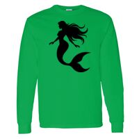 Heavy Cotton 100% Cotton Long Sleeve T Shirt Thumbnail