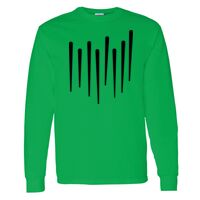 Heavy Cotton 100% Cotton Long Sleeve T Shirt Thumbnail