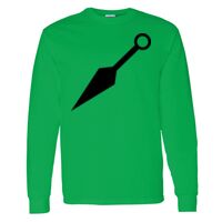 Heavy Cotton 100% Cotton Long Sleeve T Shirt Thumbnail