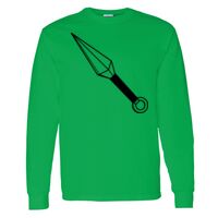 Heavy Cotton 100% Cotton Long Sleeve T Shirt Thumbnail