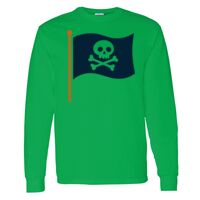 Heavy Cotton 100% Cotton Long Sleeve T Shirt Thumbnail