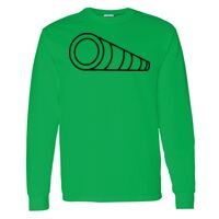 Heavy Cotton 100% Cotton Long Sleeve T Shirt Thumbnail