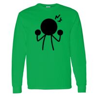 Heavy Cotton 100% Cotton Long Sleeve T Shirt Thumbnail