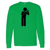 Heavy Cotton 100% Cotton Long Sleeve T Shirt Thumbnail