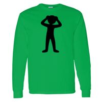 Heavy Cotton 100% Cotton Long Sleeve T Shirt Thumbnail