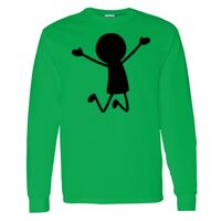 Heavy Cotton 100% Cotton Long Sleeve T Shirt Thumbnail