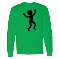 Heavy Cotton 100% Cotton Long Sleeve T Shirt Thumbnail