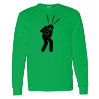 Heavy Cotton 100% Cotton Long Sleeve T Shirt Thumbnail