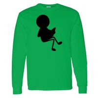 Heavy Cotton 100% Cotton Long Sleeve T Shirt Thumbnail