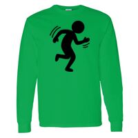 Heavy Cotton 100% Cotton Long Sleeve T Shirt Thumbnail