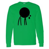 Heavy Cotton 100% Cotton Long Sleeve T Shirt Thumbnail