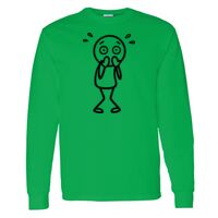 Heavy Cotton 100% Cotton Long Sleeve T Shirt Thumbnail