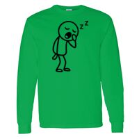 Heavy Cotton 100% Cotton Long Sleeve T Shirt Thumbnail
