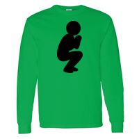Heavy Cotton 100% Cotton Long Sleeve T Shirt Thumbnail