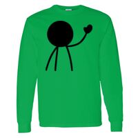 Heavy Cotton 100% Cotton Long Sleeve T Shirt Thumbnail