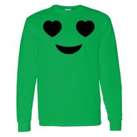 Heavy Cotton 100% Cotton Long Sleeve T Shirt Thumbnail