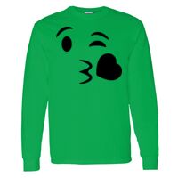 Heavy Cotton 100% Cotton Long Sleeve T Shirt Thumbnail