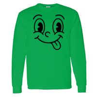 Heavy Cotton 100% Cotton Long Sleeve T Shirt Thumbnail