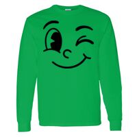 Heavy Cotton 100% Cotton Long Sleeve T Shirt Thumbnail