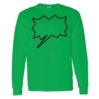 Heavy Cotton 100% Cotton Long Sleeve T Shirt Thumbnail