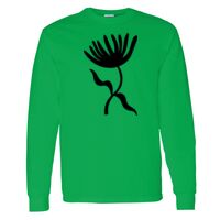 Heavy Cotton 100% Cotton Long Sleeve T Shirt Thumbnail