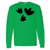 Heavy Cotton 100% Cotton Long Sleeve T Shirt Thumbnail