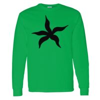 Heavy Cotton 100% Cotton Long Sleeve T Shirt Thumbnail