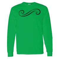 Heavy Cotton 100% Cotton Long Sleeve T Shirt Thumbnail