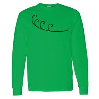 Heavy Cotton 100% Cotton Long Sleeve T Shirt Thumbnail
