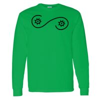 Heavy Cotton 100% Cotton Long Sleeve T Shirt Thumbnail