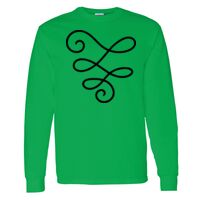 Heavy Cotton 100% Cotton Long Sleeve T Shirt Thumbnail
