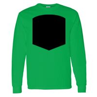 Heavy Cotton 100% Cotton Long Sleeve T Shirt Thumbnail