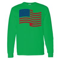 Heavy Cotton 100% Cotton Long Sleeve T Shirt Thumbnail