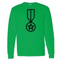 Heavy Cotton 100% Cotton Long Sleeve T Shirt Thumbnail