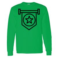 Heavy Cotton 100% Cotton Long Sleeve T Shirt Thumbnail