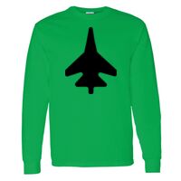 Heavy Cotton 100% Cotton Long Sleeve T Shirt Thumbnail