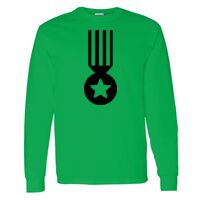 Heavy Cotton 100% Cotton Long Sleeve T Shirt Thumbnail