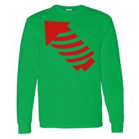Heavy Cotton 100% Cotton Long Sleeve T Shirt Thumbnail