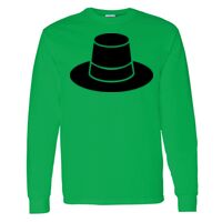 Heavy Cotton 100% Cotton Long Sleeve T Shirt Thumbnail