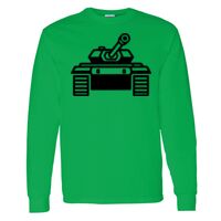 Heavy Cotton 100% Cotton Long Sleeve T Shirt Thumbnail