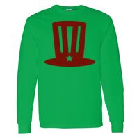 Heavy Cotton 100% Cotton Long Sleeve T Shirt Thumbnail