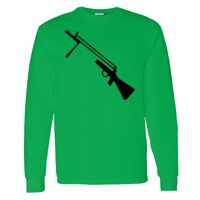 Heavy Cotton 100% Cotton Long Sleeve T Shirt Thumbnail