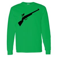 Heavy Cotton 100% Cotton Long Sleeve T Shirt Thumbnail