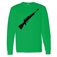 Heavy Cotton 100% Cotton Long Sleeve T Shirt Thumbnail