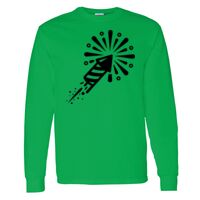Heavy Cotton 100% Cotton Long Sleeve T Shirt Thumbnail