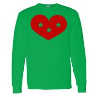 Heavy Cotton 100% Cotton Long Sleeve T Shirt Thumbnail