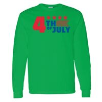 Heavy Cotton 100% Cotton Long Sleeve T Shirt Thumbnail