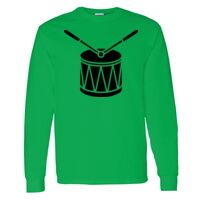 Heavy Cotton 100% Cotton Long Sleeve T Shirt Thumbnail