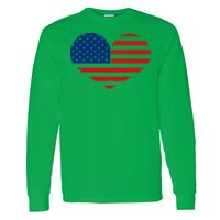 Heavy Cotton 100% Cotton Long Sleeve T Shirt Thumbnail